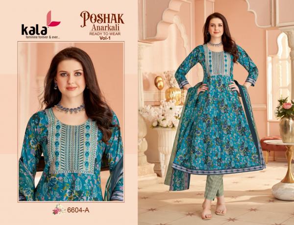 Kala Poshak Vol-1 – Anarkali Style Kurti Pant With Dupatta